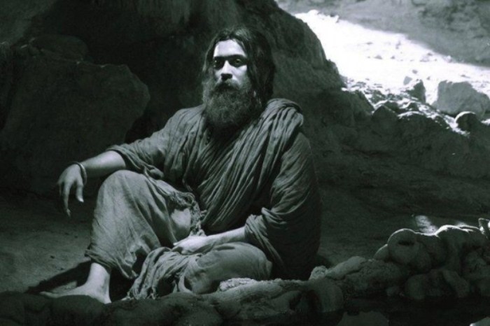 Bodhidharma in a Cave